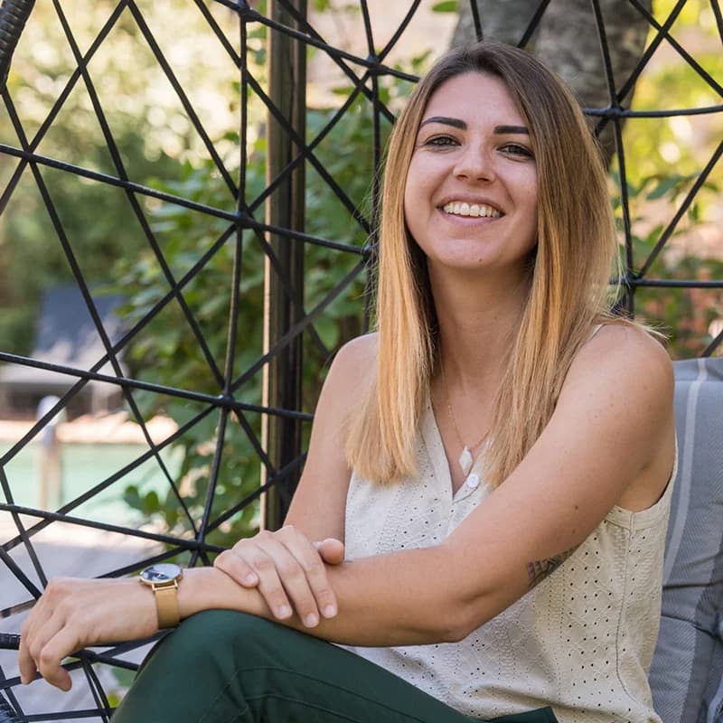 Photo d'Aurélie, fondatrice de l'élevage